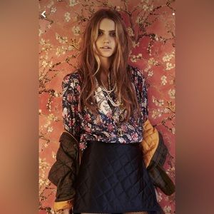 Wolfware Floral Button Down Amsterdam SMALL